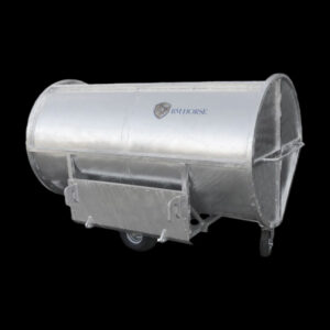 Manure trolley round WO2000